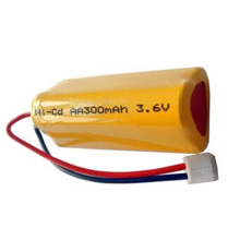 Batterie rechargeable de PKCELL Nicd Aa 300mah 3.6v